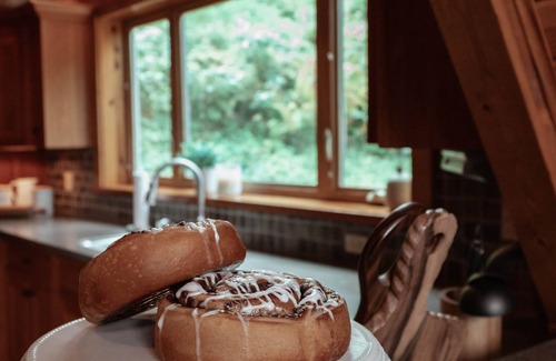 Dayton Cabin | Relax at The A-Frame in the Woods with a Hot Tub