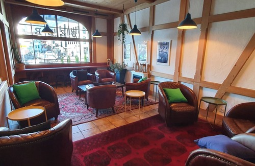 Unterseen Hotel | Discover The Aarburg Hotel & Café: Rated 9.2 with Pool Access