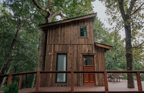 Rising Fawn House | The Artistree House A Treehouse in Rising Fawn