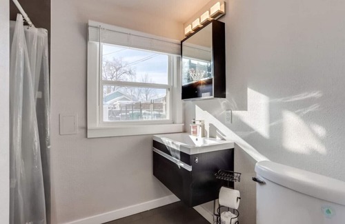 Olde Town Arvada House | Downtown Arvada Arcade: Hot Tub & Family-Friendly Amenities