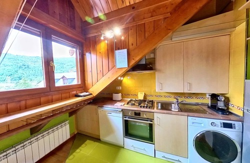 Escarrilla Apartment | Escape to The Attic of Escarrilla: Family & Pet Friendly Stay