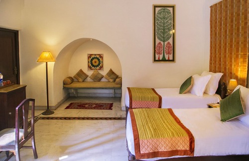 Bharatpur Hotel | Relax at The Bagh: 4-Star Hotel with Spa & Pool Access