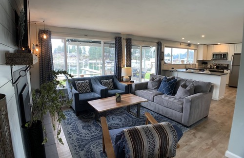 Grapeview House | Experience The Beach Barn on Puget Sound with Ocean Views