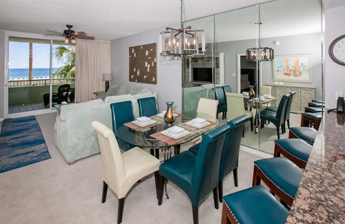 Fort Morgan Apartment | Relax at The Beach Club Avalon 204 with Oceanfront Views