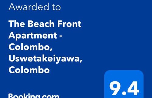Uswetakeiyawa Apartment | Oceanfront Retreat at The Beach Front Apartment - Colombo