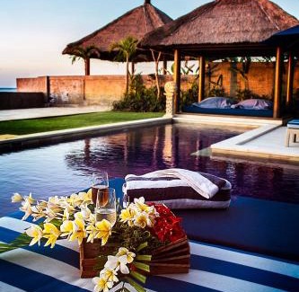 Sawan Villa | Serene Oceanfront Retreat: The Beach Front Villas, North Bali
