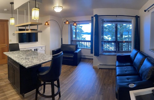 Ketchikan Apartment | Water View Retreat: Scenic Deck, BBQ & Wildlife Awaits