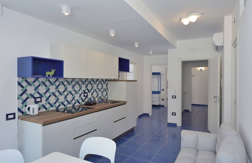 Minori Apartment | The Bell Tower Clock with terrace