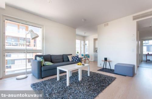 Turku Apartment | Unforgettable Views in Turku with Private Balcony & Sauna