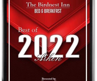 Aiken Bed & Breakfast | Unforgettable Stays at The Birdnest Inn - Rated 10/10!