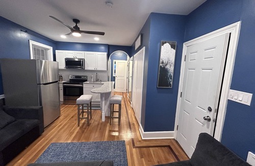 Allentown Apartment | Convenient Blue Backyard Studio Suite with Unique Amenities