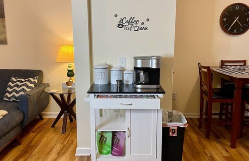 Sylva Apartment | Guest Rated 10/10: The Blue Door at Sylva Home Base
