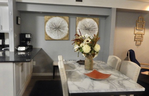 Foxcroft Square Condo | Discover The Blue Gem: Pet-Friendly Oasis Near Philly