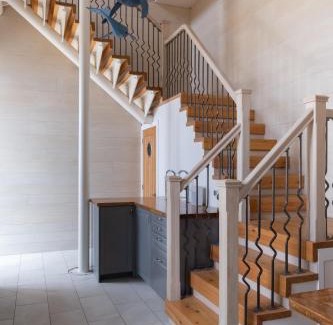 Gardenstown House | Relax at The Blue Hoose: Oceanfront with Cozy Amenities