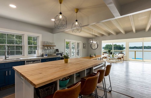 Sand Creek House | Experience The Boathouse at Evans Lake: Pet Friendly Haven
