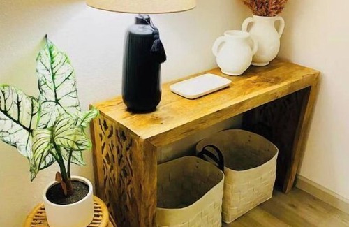 Brownsville Condo | Stylish Boho Loft with Pool, Spa & Perfect Reviews