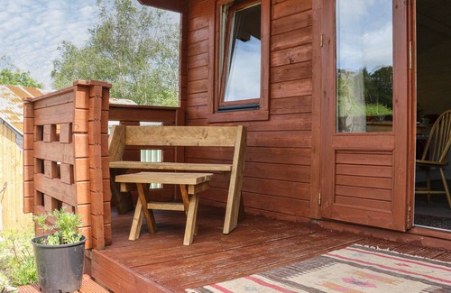 Saint Ann's Chapel Cottage | Romantic Retreat at The Cabin, Lowley Brook Farm in Launceston