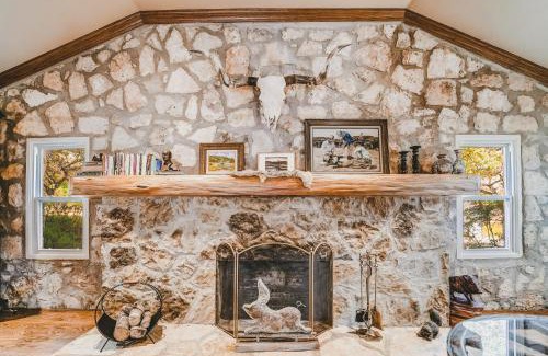 Blanco Cabin | Riverfront Retreat at Camp Blanco - Game Room & Pet Friendly