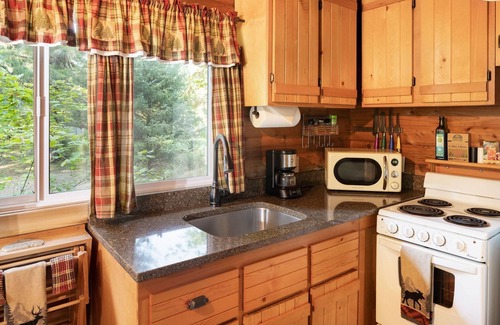 Packwood Cabin | Experience The Cedar Cabin: Secluded Getaway with Spa