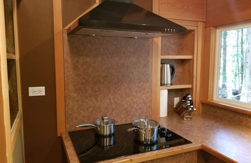 Ucluelet Cabin | Experience The Clearwater Cabin with Spa & Hot Tub Access