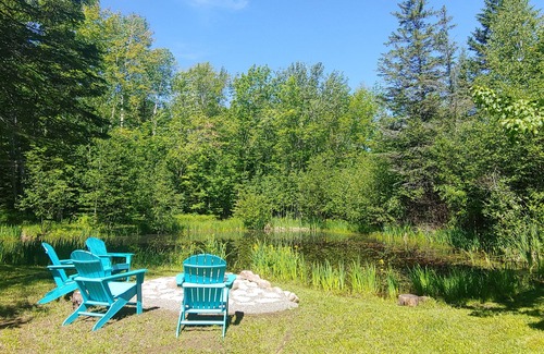 Bayfield Cabin | Secluded Copper Squirrel Cabin with Ocean and Lake Views