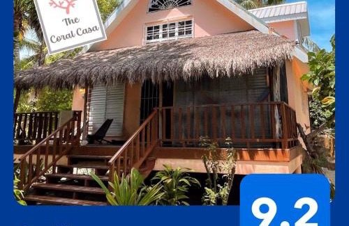 Caye Caulker House | Cozy Oceanfront Escape at The Coral Casa - 4-Star Retreat