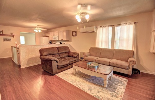 Mammoth Spring House | Cozy Corner Cottage with Patio, Fire Pit & Grill Awaits