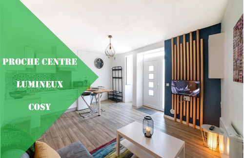 Roanne Apartment | Comfortable Stay at The Cosy Flat Roannais - Pet Friendly