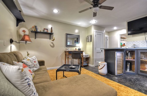 Morganton Cottage | Prime Location Cottage Steps from Lake Blue Ridge