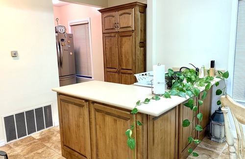 Joplin Apartment | Relax in The Courtyard Suite with Pool Access All Summer