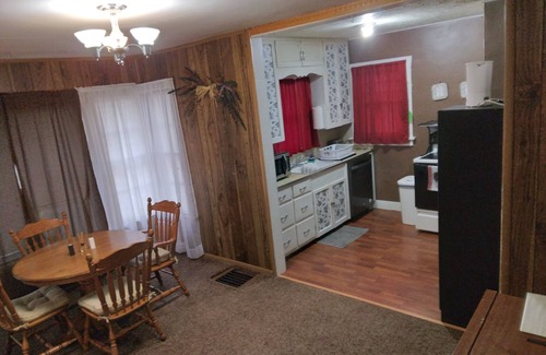 Jetmore Apartment | Inviting Retreat: The Cozy Cavern with Family-Friendly Amenities