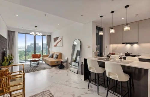 Ho Chi Minh City Apartment | Skyline Views at The Crest-Metropole: Family & Pet Friendly