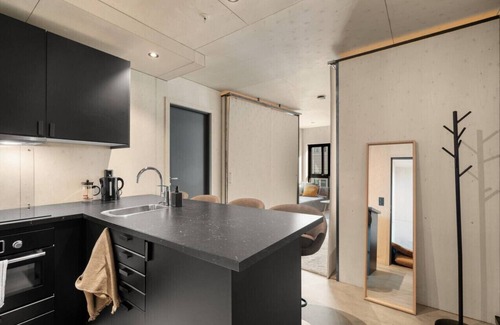 Bergen City Centre Apartment | The Double Date I Architectural I Free Parking!