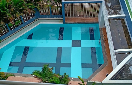 Chang Phueak Condo | Cozy Earth Tone Room with Pool Access for Your Getaway