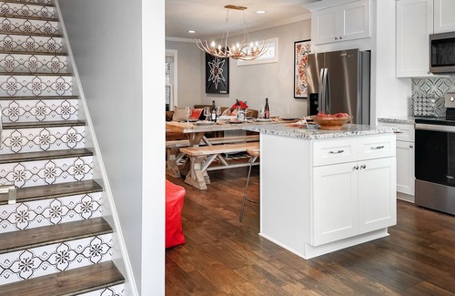 Helen House | Experience The Edelweiss: Arcade Room & Relaxing Hot Tub