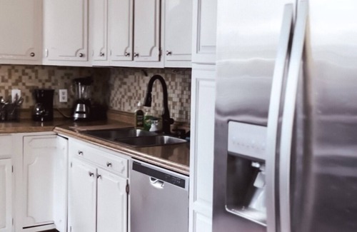 Champaign Apartment | Experience The Edge: Double King Suite with Family Amenities