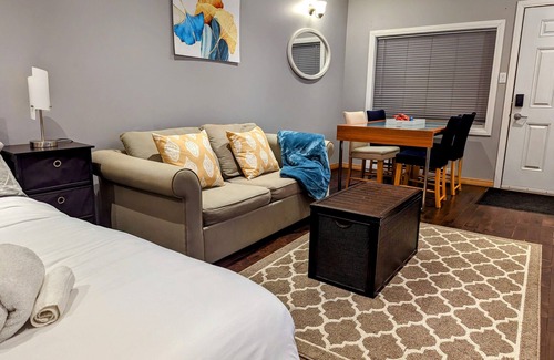 St. Vital Apartment | Private Entrance at The EthlynGwen: Family-Friendly Escape