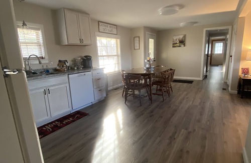 Newport House | Family-Friendly Farmhouse with Ocean Views Near the Beach