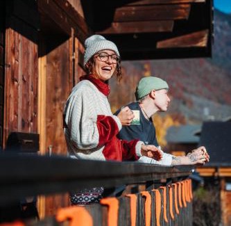 Montriond Cabin | Discover The Fat Fox Lodge: Guest Rated 9.6 with Breakfast