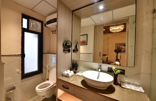 Shyam Nagar Hotel | Discover The Fern Habitat in Jaipur with Pool & Dining