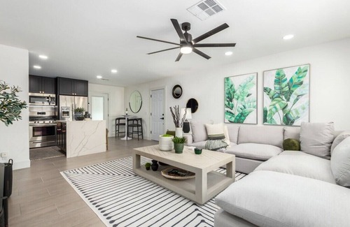 New Papago Parkway House | Relaxing Retreat with Private Heated Pool & Putt Green