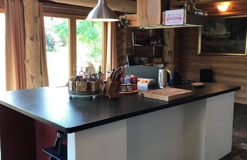 Boppard House | Inviting Finnish Log Cabin with Spa and Hot Tub Amenities