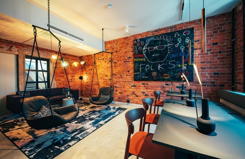 Keskinen District Hotel | Discover The Folks Hotel Konepaja: 4-Star Eco-Friendly Stay