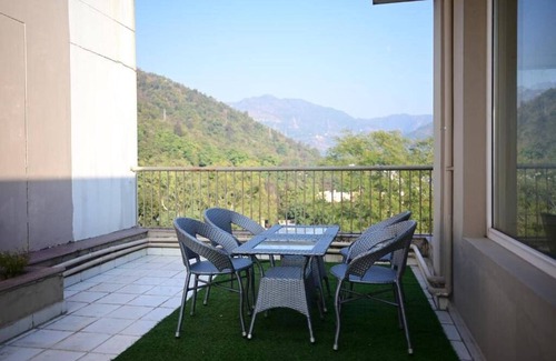 Rishikesh House | Experience The Ganges View Penthouse with Spa & Hot Tub