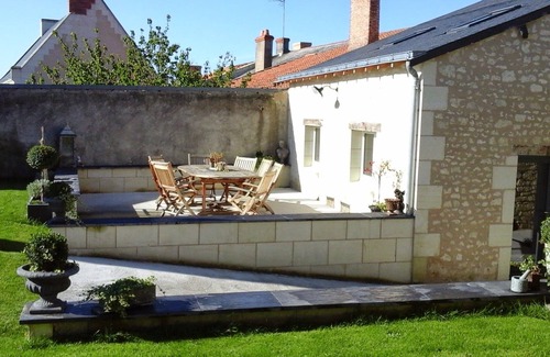 Le Puy-Notre-Dame Cottage | Ocean View Retreat at The Garden Chanoine - Rated 9.6/10