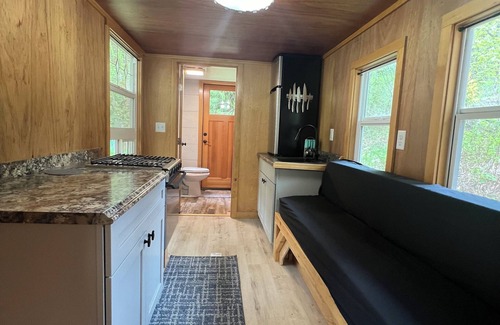 Glacier Cabin | The Gem a cozy, Tiny home in Glacier.