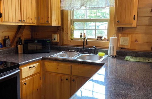 Poole Cabin | Cozy 1BR Cabin with Fireplace in Henderson Area