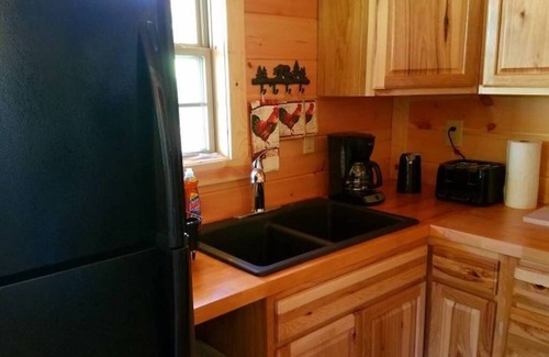 Fort Gay Cabin | Experience The Genoa: Rustic Amish-Built Cabin Retreat