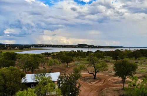 Burnet House | The GlampBox Container Home Waterfront 20 acres