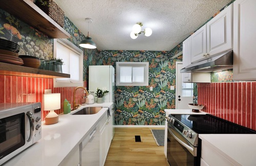 Westerville House | Experience The Good Place: Uptown Retreat with Pool & Pet Perks